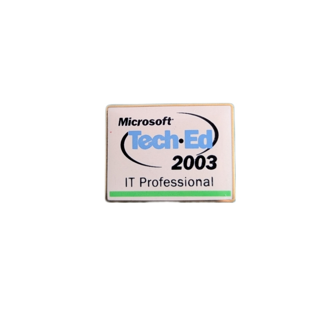 (3 for $20) Microsoft Tech-Ed IT Professional Lapel Pin